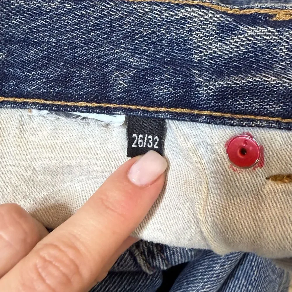 Dr. Denim Straight Leg Blue Jeans Size 2 - Picture 10 of 10